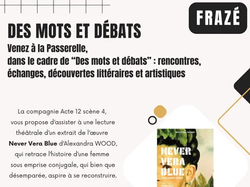 FRAZÉ - Lecture Théâtrale : Des mots et débats