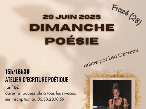 FRAZÉ - Dimanche poésie