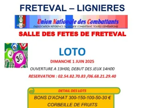 FRÉTEVAL (41) - Loto de l'UNC