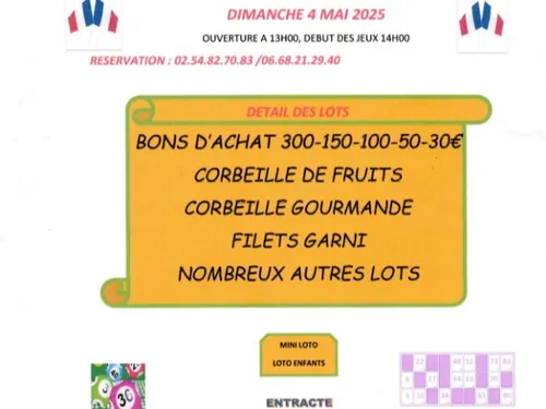 FRÉTEVAL (41) - Loto des Anciens Combattants