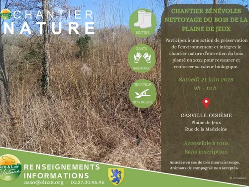 GASVILLE-OISÈME - Chantier nature