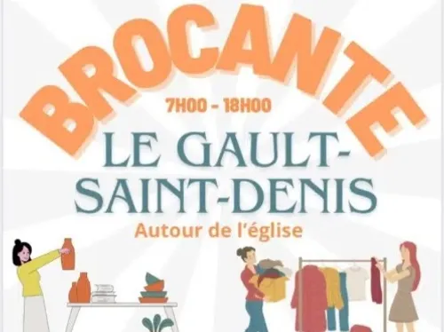 LE GAULT-SAINT-DENIS - Brocante des Familles Rurales