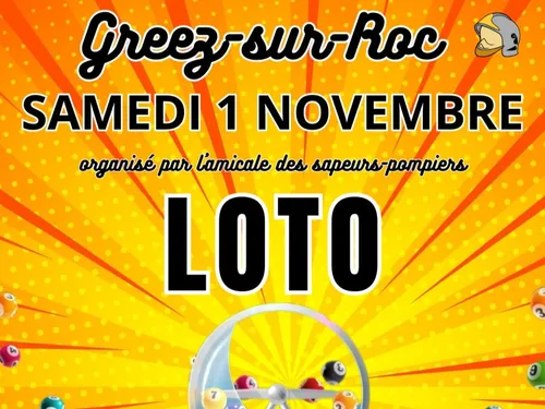 GRÉEZ-SUR-ROC (72) - Loto de l'amicale des sapeurs-pompiers