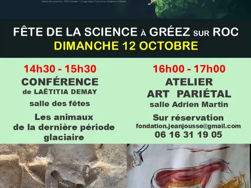 GRÉEZ-SUR-ROC (72) - Conférence : Les animaux de la dernière...