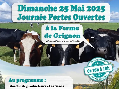 THIVERVAL-GRIGNON (78) - Journée Portes Ouvertes à la Ferme de Grignon