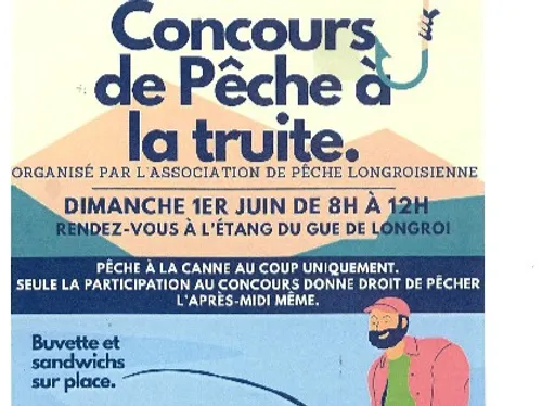 LE GUÉ-DE-LONGROI - Concours de pêche à la truite
