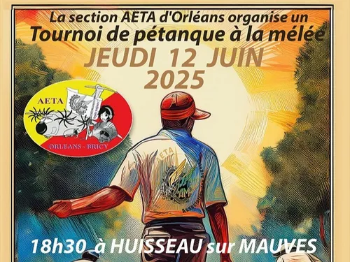 HUISSEAU-SUR-MAUVES (45) - Tournoi de pétanque