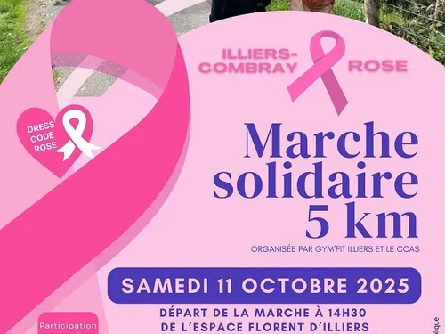ILLIERS-COMBRAY - Octobre Rose : Marche solidaire