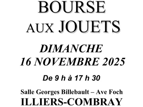 ILLIERS-COMBRAY - Bourse aux jouets des Aubépines