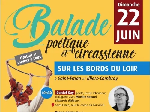 SAINT-ÉMAN / ILLIERS-COMBRAY - Balade poétique et circassienne