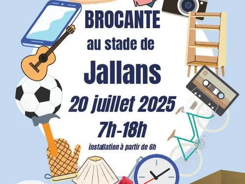 JALLANS - Brocante du comité des fêtes