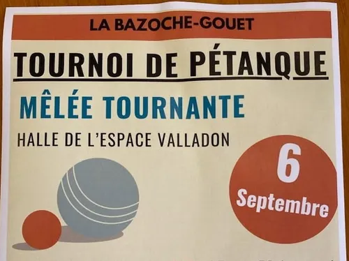 LA BAZOCHE-GOUËT - Tournoi de pétanque