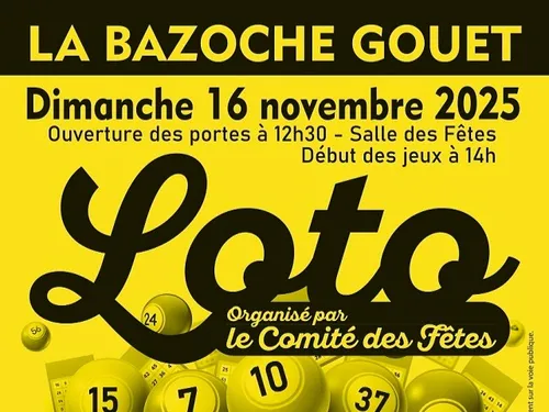 LA BAZOCHE-GOUËT - Loto du comité des fêtes