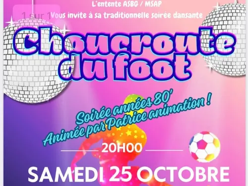 LA BAZOCHE-GOUËT - Soirée choucroute de l'ASBG/MSAP Football