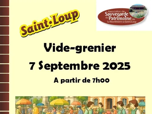 LA BOURDINIÈRE-SAINT-LOUP - Vide-greniers de l'ASPBSL