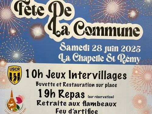 LA CHAPELLE-SAINT-RÉMY (72) - Fête de la commune