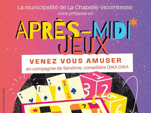 LA CHAPELLE-VICOMTESSE (41) - Après-midi jeux