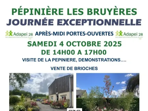 LA FERTÉ-VIDAME - Portes ouvertes à la Pépinière Les Bruyères