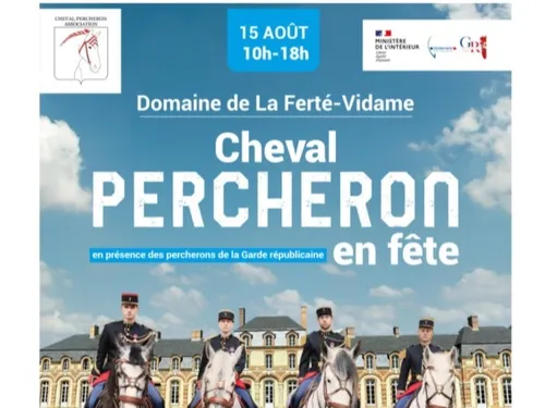 LA FERTÉ-VIDAME - Cheval percheron en fête