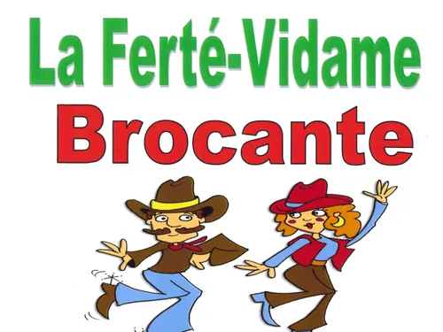LA FERTÉ-VIDAME - Brocante du comité des fêtes