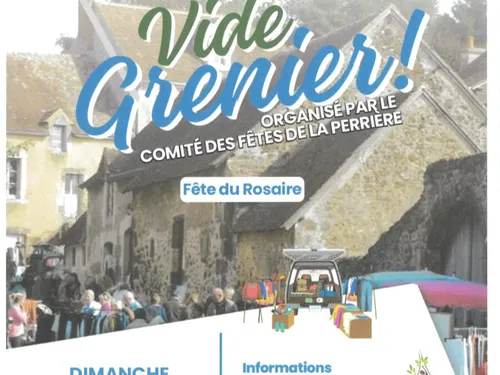 LA PERRIÈRE (61) - Vide-greniers du comité des fêtes