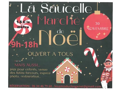 LA SAUCELLE - Marché de Noël