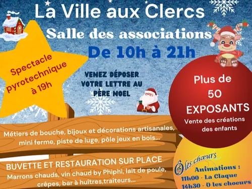 LA VILLE-AUX-CLERCS (41) - Marché de Noël