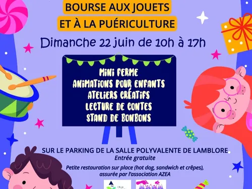 LAMBLORE - Bourse aux jouets et à la puériculture