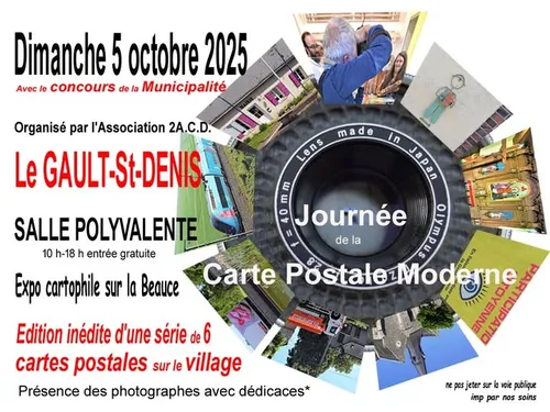 LE GAULT-SAINT-DENIS - Journée de la carte postale moderne