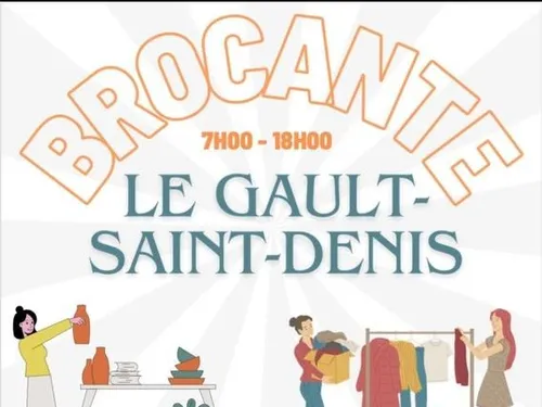 LE GAULT-SAINT-DENIS - Brocante des Familles Rurales