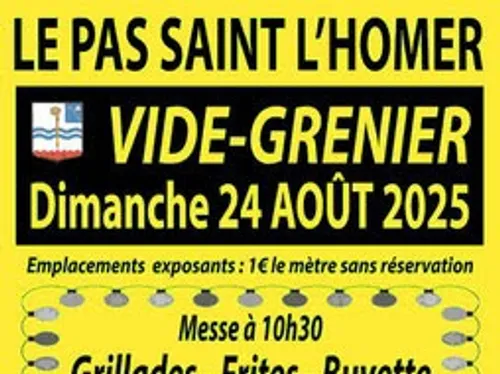 LE PAS-SAINT-L'HOMER (61) - Vide-greniers du comité des fêtes
