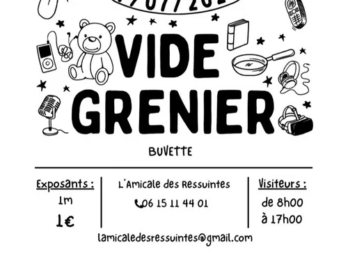 LES RESSUINTES - Vide-greniers de l'Amicale