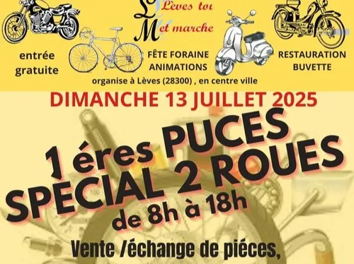LÈVES - Puces spécial 2 roues
