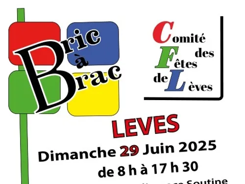 LÈVES - Bric-à-brac du comité des fêtes 