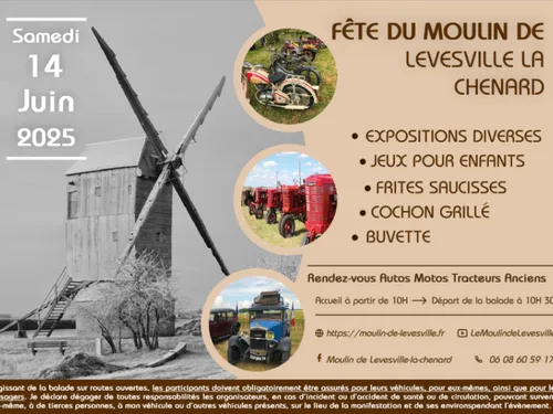 LEVESVILLE-LA-CHENARD - Fête du moulin