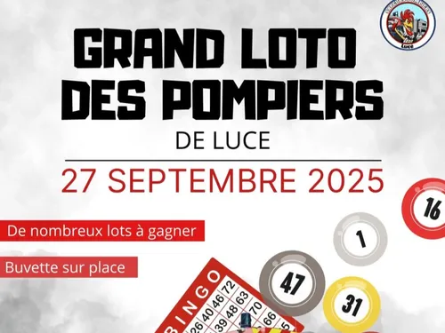 LUCÉ - Grand loto des pompiers