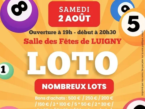 LUIGNY - Loto de Pêche Animations