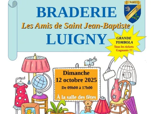 LUIGNY - Braderie des Amis de Saint-Jean-Baptiste