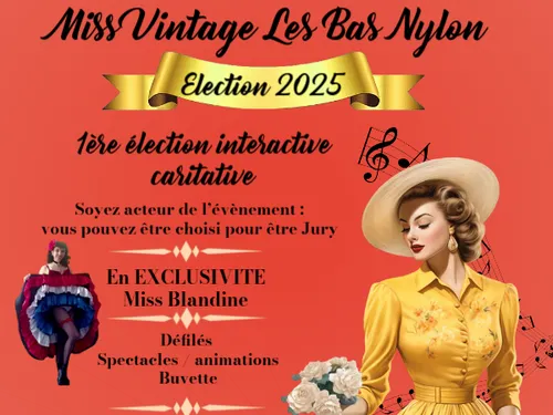 LUISANT - Élection Miss Vintage Les Bas Nylon