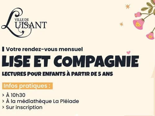 LUISANT - Lectures "Lise et Compagnie"