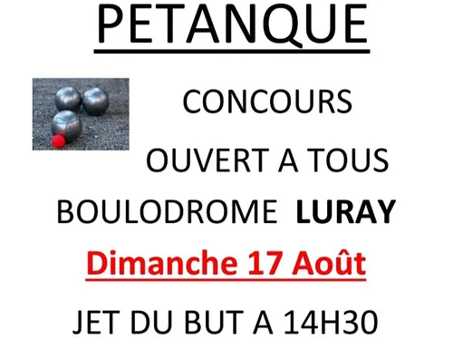 LURAY - Concours de pétanque