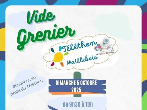 MAILLEBOIS - Vide-greniers au bénéfice du Téléthon