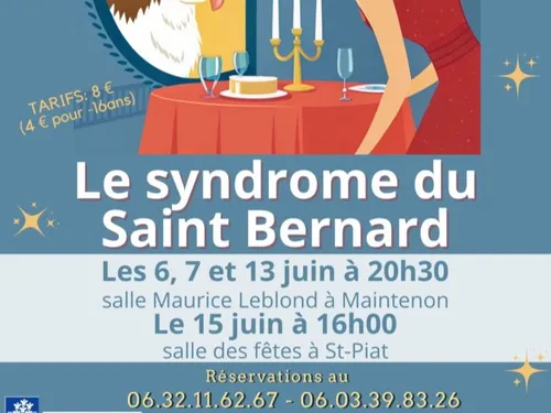 SAINT-PIAT - Théâtre : Le syndrome du Saint Bernard