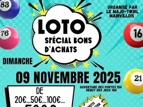MAINVILLIERS - Loto du Majo-Twirl Mainvillois