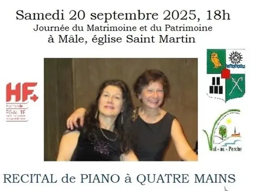 MÂLE (61) - Récital de piano à quatre mains