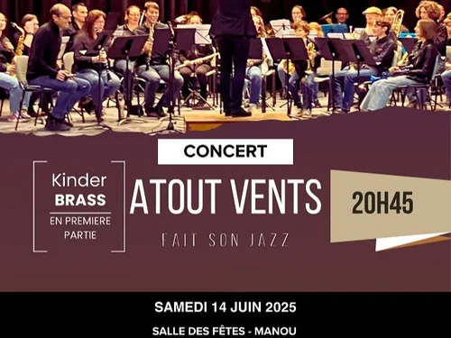 MANOU - Concert : Atout Vents fait son jazz