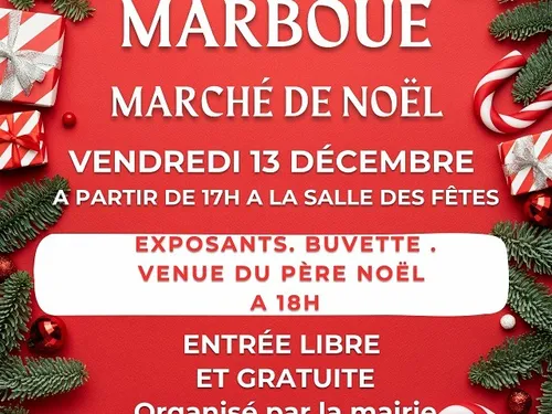 MARBOUÉ - Marché de Noël
