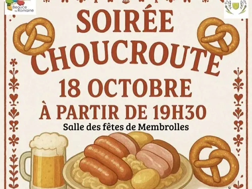 MEMBROLLES (41) - Soirée choucroute