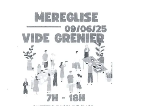MÉRÉGLISE - Vide-greniers du comité des fêtes