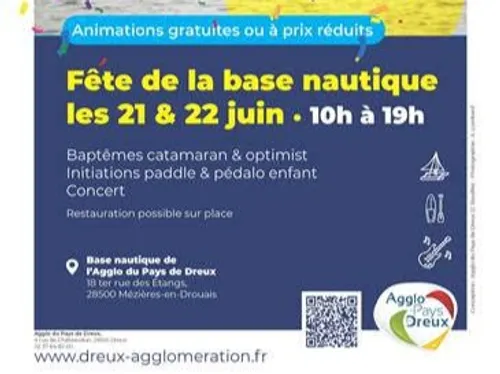 MÉZIÈRES-EN-DROUAIS - Fête de la Base Nautique